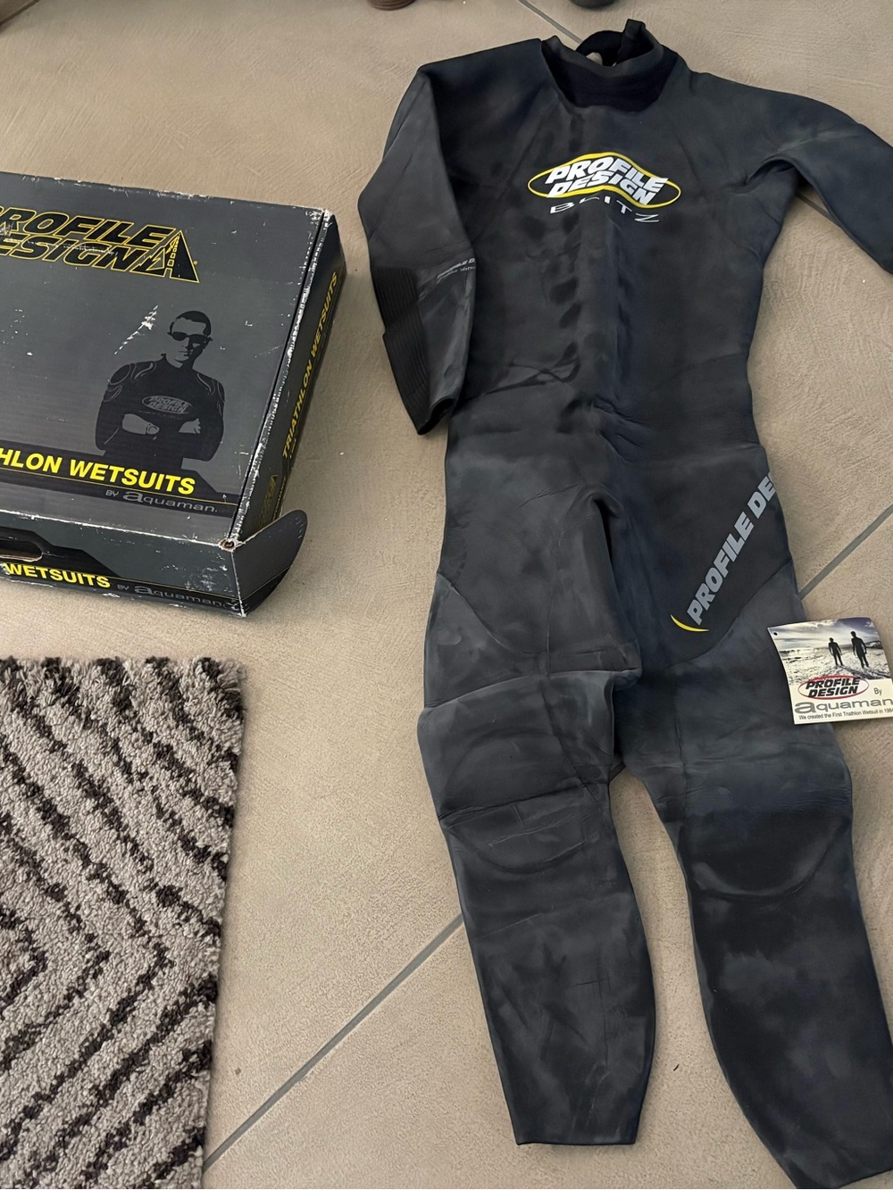 Profile Design Blitz Men's Triathlon Wetsuit Full Sleeve NWT - Size Large